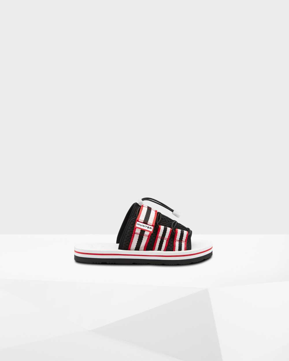 Hunter Original Beach Men's Slides NZ-65220K Red/Black